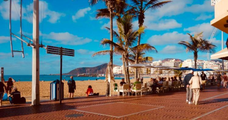 Atico Luxury Vista Mar Las Canteras Las Palmas de Gran Canaria Ngoại thất bức ảnh